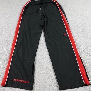 Jordan Sportswear Jumpman Sweatpants Mens Medium Black Track Pants Drawstring